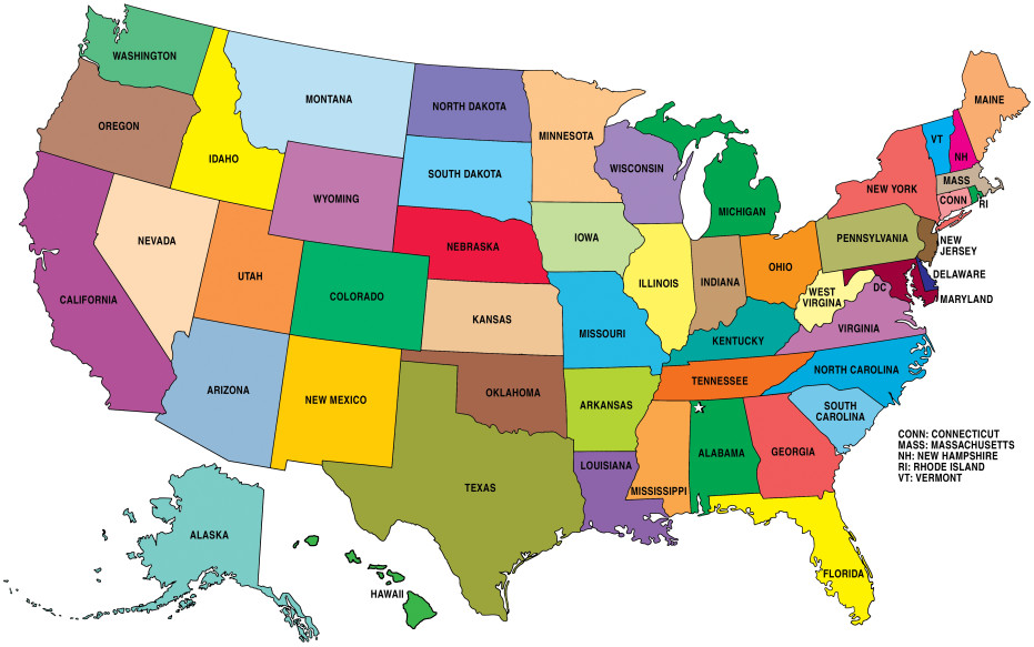 UMMAF Regional Map